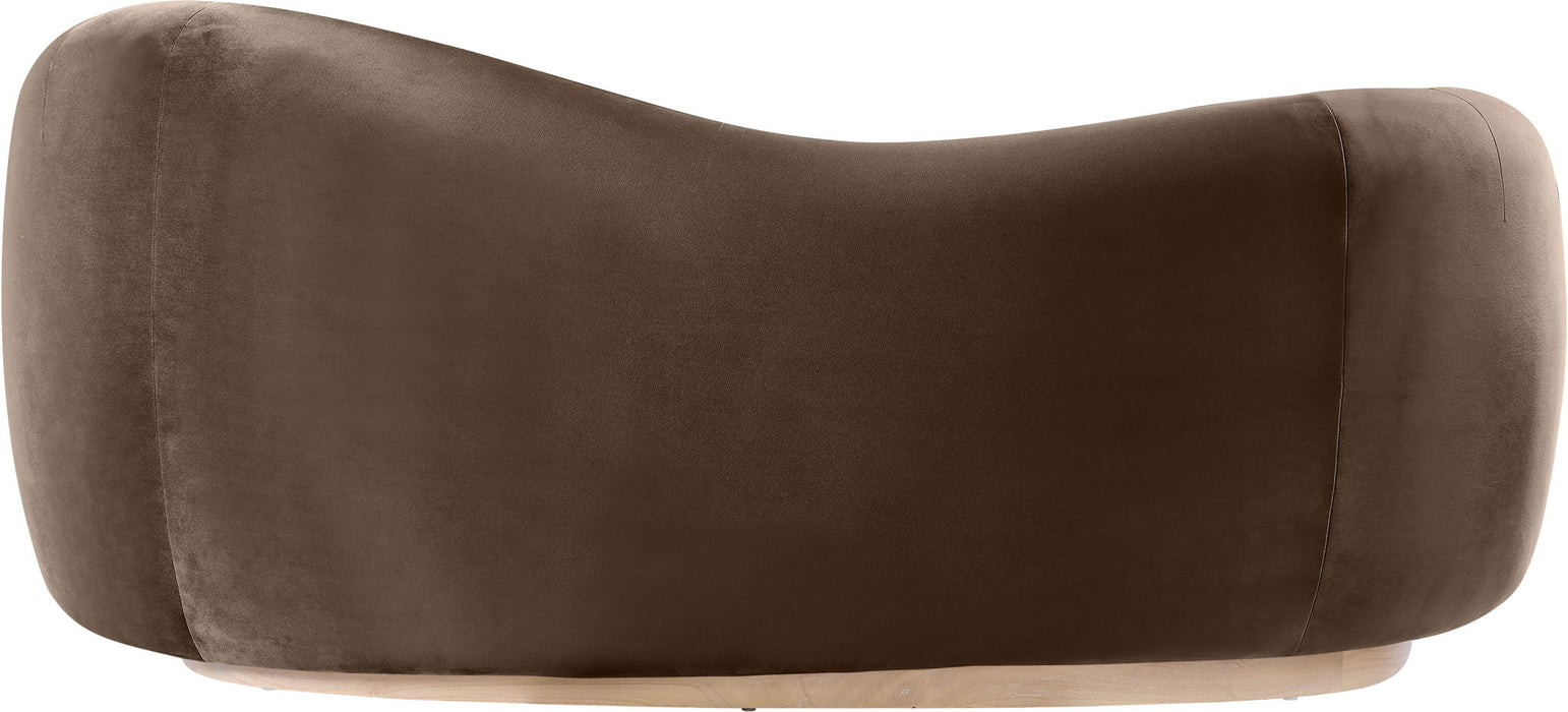 Gustavo - Velvet Upholstered Loveseat - Simple Home Plus