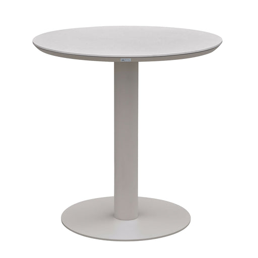 Kobalt - Round Outdoor Bar Table - Taupe - Simple Home Plus