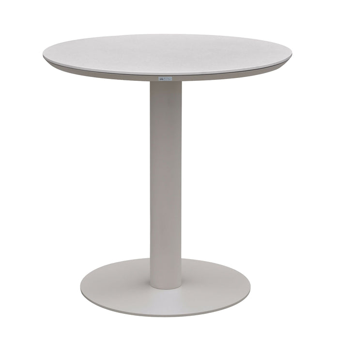 Kobalt - Round Outdoor Bar Table - Taupe - Simple Home Plus