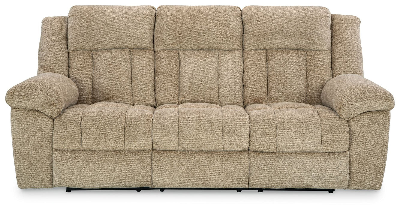 Tip-off - Power Reclining Sofa With Adj Headrest - Simple Home Plus