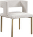Caleb - Dining Chair with Gold Legs (Set of 2) - Simple Home Plus