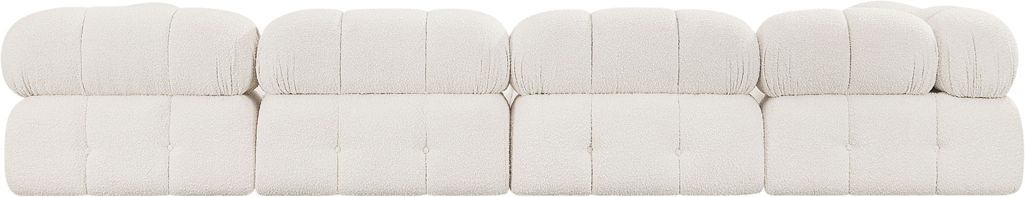 Ames - 5 Piece Fabric Modular Sectional - Simple Home Plus