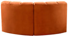 Arc - Velvet 2 Piece Modular Sofa - Simple Home Plus