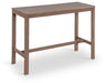 Newport - Acacia Wood Outdoor Patio Bar Table - Simple Home Plus