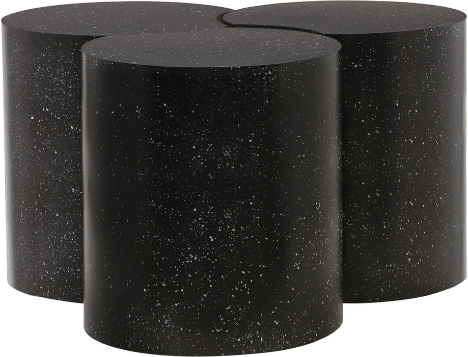 Dimple - 3 Piece Modular Coffee Table - Terazzo Finish - Simple Home Plus