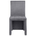 Tordera - Velvet Upholstered Dining Side Chair (Set of 2) - Gray - Simple Home Plus