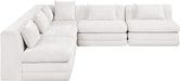 Stellar - 5 Piece Upholstered Modular Sectional - Simple Home Plus