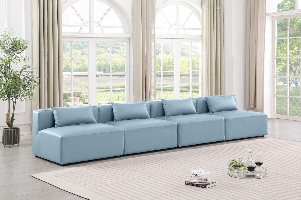 Cube - Modular 4 Seat Armless Sofa - Simple Home Plus