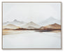 Karalen - White / Gray / Brown - Wall Art - Simple Home Plus