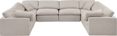 Indulge - Linen 8 Piece Modular Sectional - Simple Home Plus