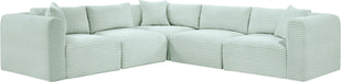 Shaggy - 5 Piece Modular Corner Sectional - Simple Home Plus