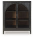 Armenleigh - Black / Brown - Bar Cabinet - Simple Home Plus