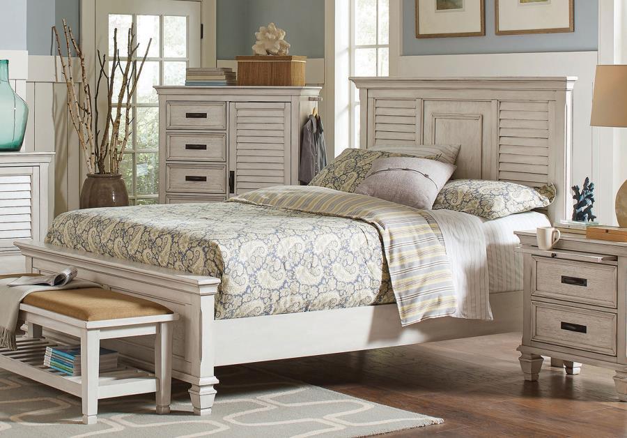 Franco - Wood Panel Bed - Simple Home Plus