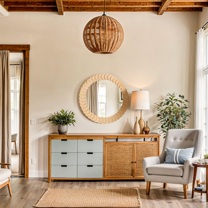 Revolve - Round Mirror - Simple Home Plus