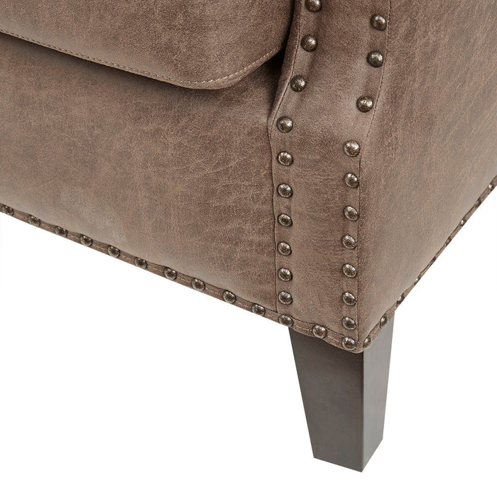 Shasta - Accent Chair - Brown - Simple Home Plus