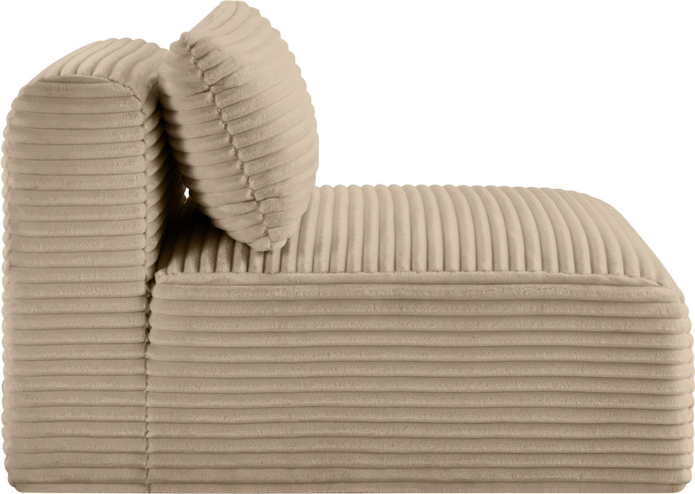 Shaggy - Fabric Armless Chair - Simple Home Plus