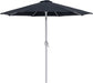 Fiji - Aluminum Patio Umbrella With Round Black And White Base - Simple Home Plus