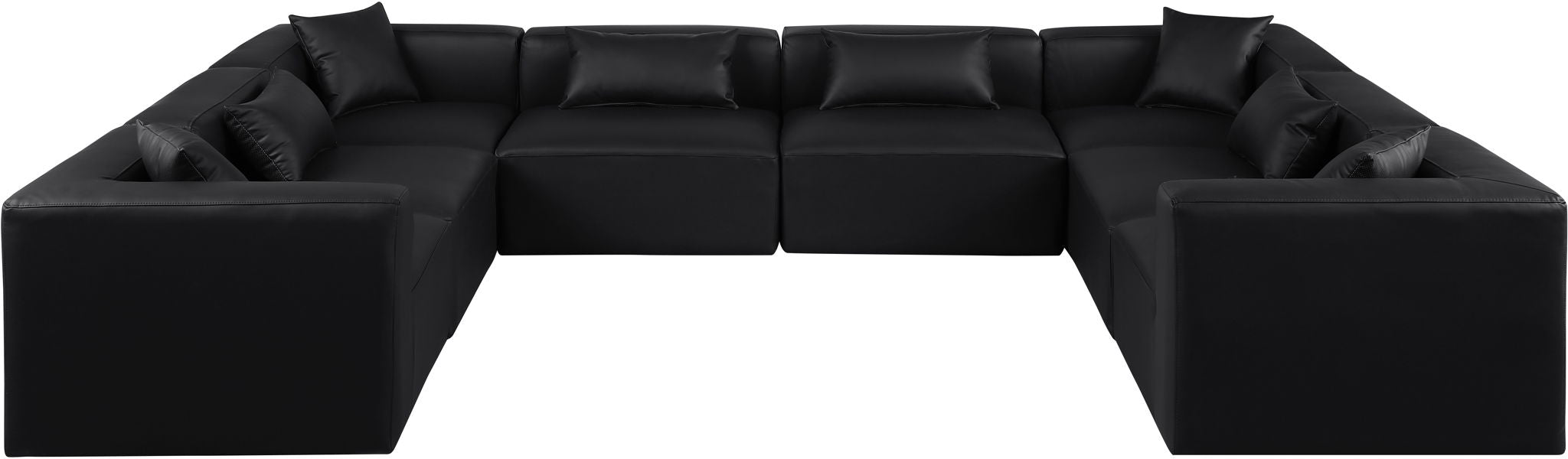 Cube - 8 Piece Modular Sectional - Simple Home Plus