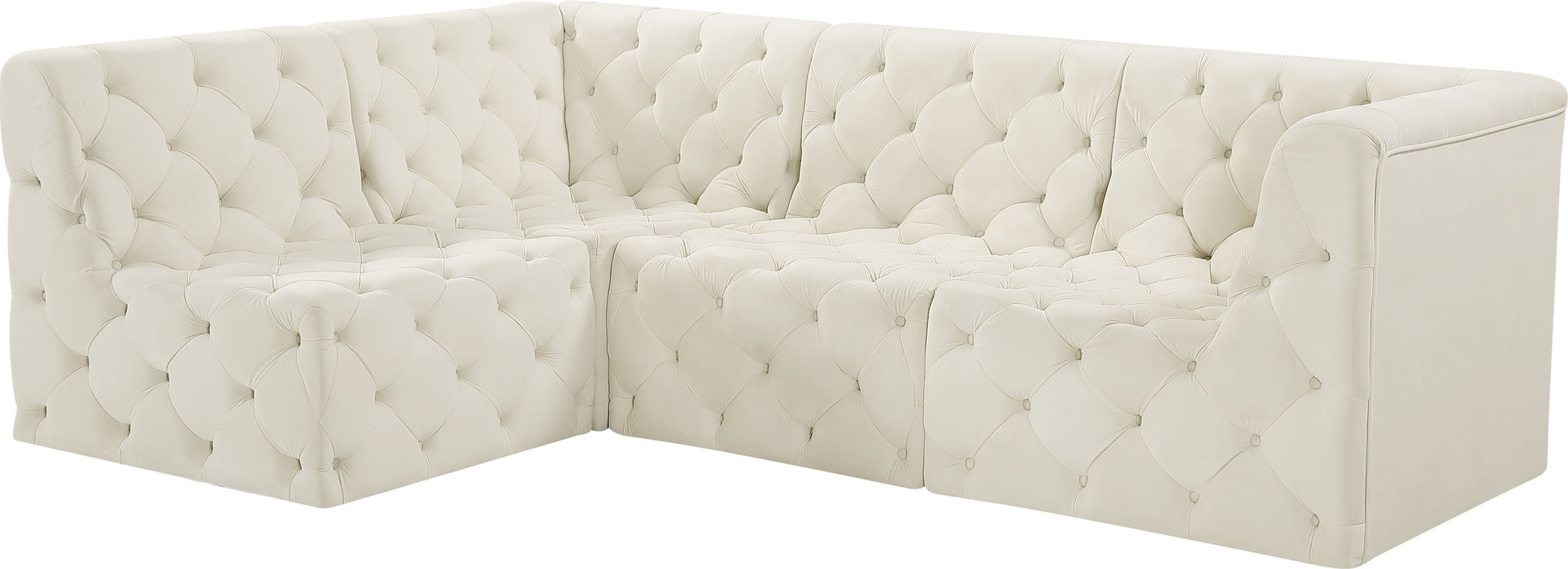 Tuft - 4 Piece Modular Sectional - Simple Home Plus