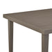 Grenada - Outdoor Aluminum Gray Rectangle Dining Table - Simple Home Plus
