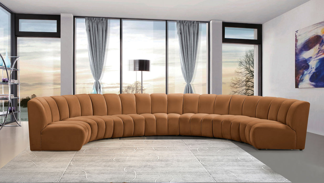 Infinity - 7 Piece Modular Sectional - Saddle