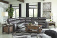 Samperstone - Power Reclining Sectional - Simple Home Plus