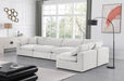 Comfy - 5 Piece Velvet Modular Sectional - Simple Home Plus
