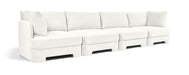 Hammond - Velvet Performance Fabric Upholstered 4 Piece Sofa - Simple Home Plus