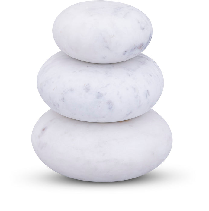 Pumpkin - 3 Piece Marble Decorative Object - Simple Home Plus