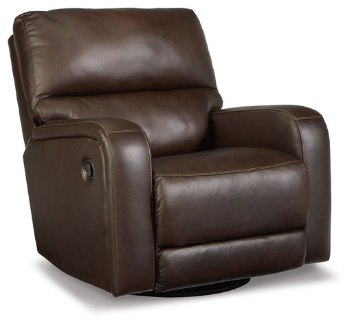 Emberla - Coffee - Swivel Glider Recliner - Simple Home Plus