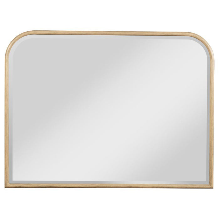 Kailani - Dresser Mirror - Beige Oak - Simple Home Plus