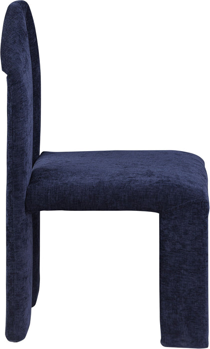 Bennett - Chenille Dining Chair (Set of 2) - Simple Home Plus