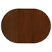 Jedda - Oval Extension Leaf Dining Table - Dark Walnut - Simple Home Plus