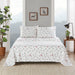 Cotton Flannel - Twin Sheet Set - Green Tree Trip - Simple Home Plus