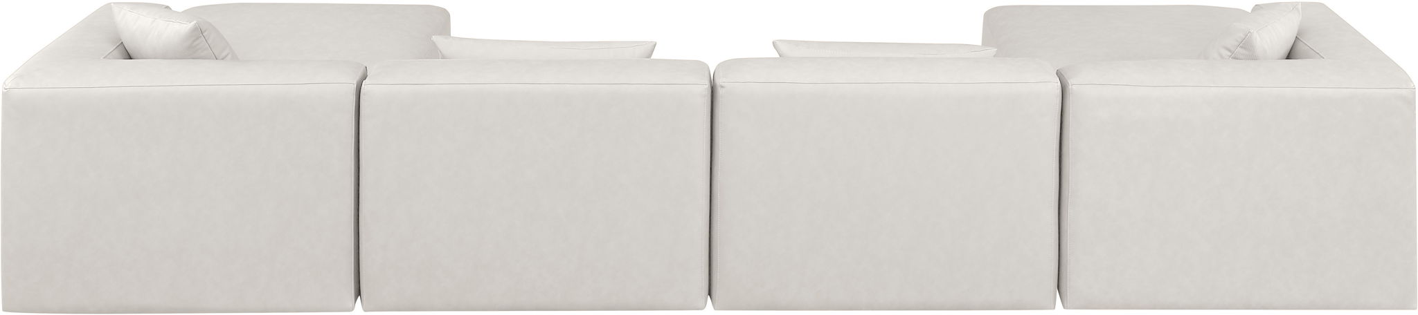 Cube - 6 Piece Modular Double Chaise Sectional - Simple Home Plus