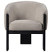 Valdez - Boucle Upholstered Barrel Back Accent Chair - Simple Home Plus