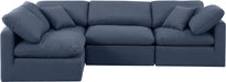 Indulge - Linen 4 Piece Modular Sectional - Simple Home Plus