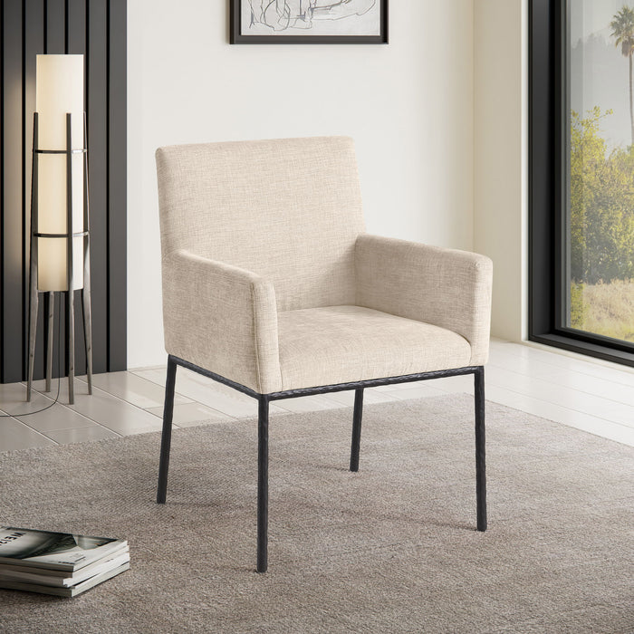 Reeves - Dining Chair With Black Legs (Set of 2) - Simple Home Plus