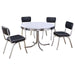 Retro - Round Dining Table Set - Simple Home Plus