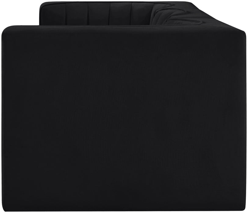 Rummi - Velvet Performance Fabric Upholstered 3 Piece Modular Sofa - Simple Home Plus