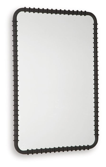 Judlow - Black - Accent Mirror - Simple Home Plus