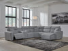 ModMax II - Salt And Pepper - Reclining Sectional - Simple Home Plus