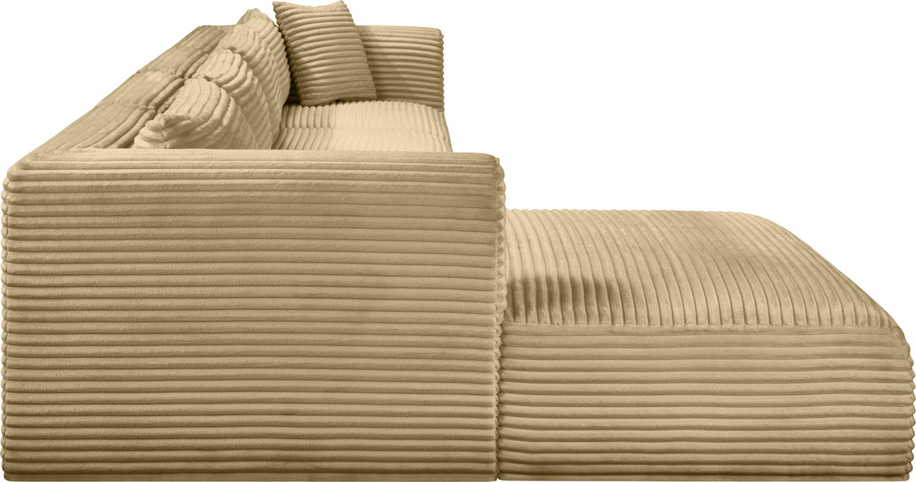 Shaggy - 4 Piece Modular Sectional - Simple Home Plus