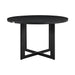 Cayman - Outdoor Patio Round Dining Table In Aluminum - Simple Home Plus