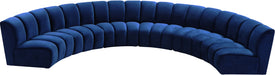 Infinity - 6 Piece Velvet Modular Sectional - Simple Home Plus