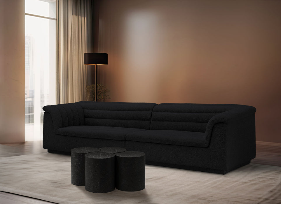 Dimple - 4 Piece Modular Coffee Table - Terazzo Finish - Simple Home Plus