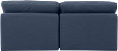 Indulge - Linen 2 Seat Modular Armless Sofa - Simple Home Plus