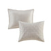 Harper - King Reversible 3 Piece Coverlet Set - Ivory - Simple Home Plus