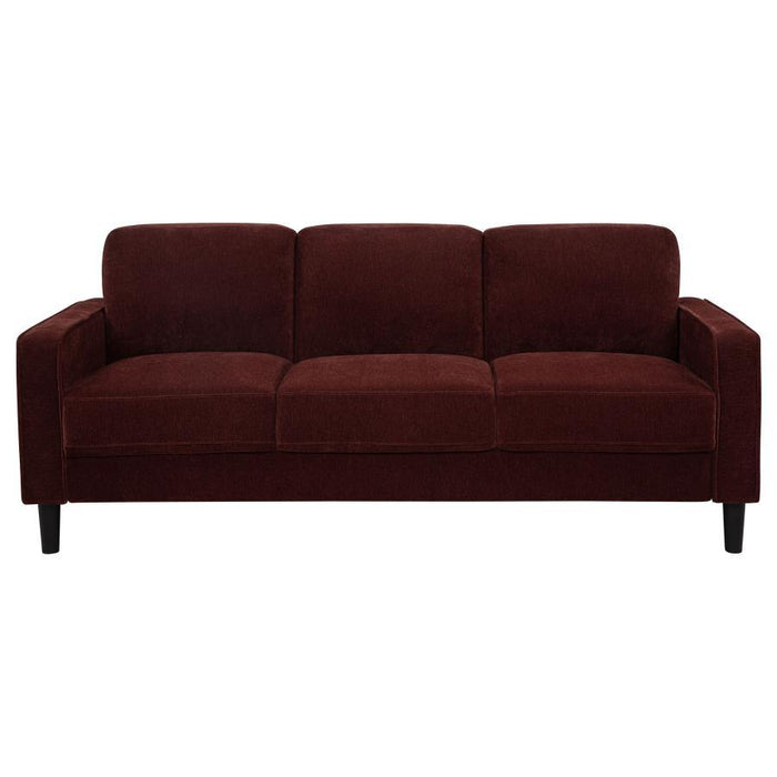 Ruth - Upholstered Track Arm Sofa Set - Simple Home Plus