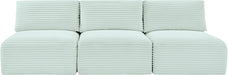 Shaggy - 3 Seat Modular Armless Sofa - Simple Home Plus